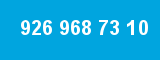 926 968 73 10 926 968 73 10